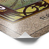 Erholung der Nacht von Alphonse Mucha Fotodruck (Ecke)