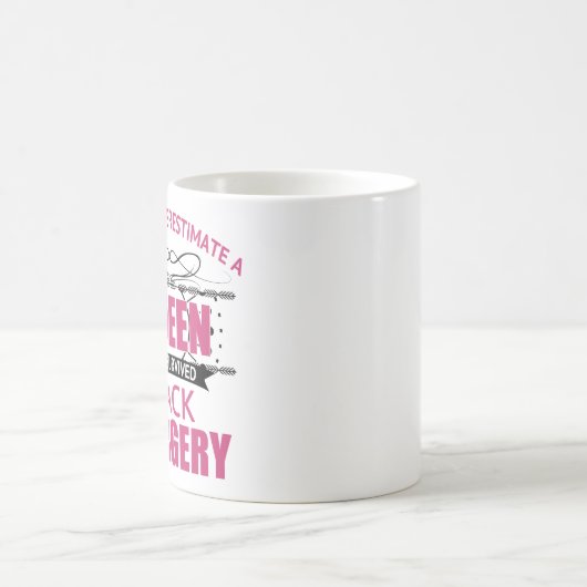 Erholung der Operation für Frauen Kaffeetasse (Mittel)