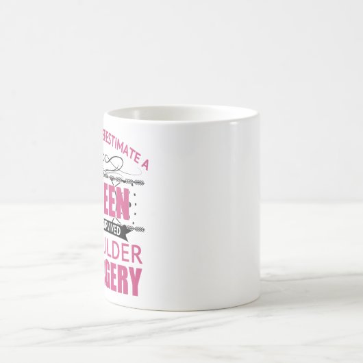 Erholung der Operation für Frauen Kaffeetasse (Mittel)