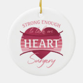 Erholung der Operation für Frauen Keramik Ornament (Hinten)