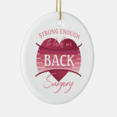 Erholung der Operation für Frauen Keramik Ornament (Rechts)