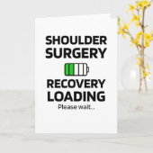 Erholung der Operation | Schultersatz Karte (Gelbe Blume)