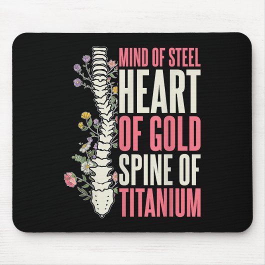 Erholung der Scoliose-Operation Mousepad (Vorne)