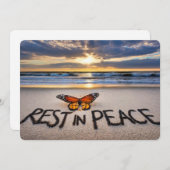 Erholung des Friedens Einladung (Vorne/Hinten)