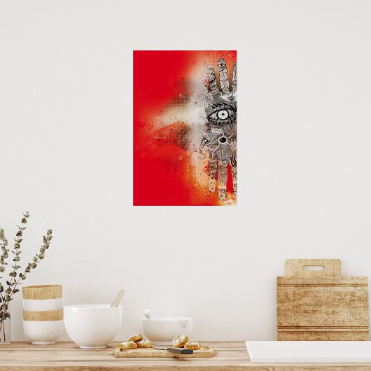 Erholung des Friedens Poster (Küche)