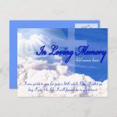 Erholung des Friedens Postkarte (Vorne/Hinten)