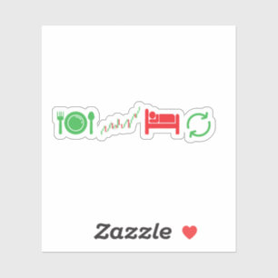 ERHOLUNG DES HANDELS AUFKLEBER