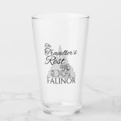 Erholung des Reisenden - Glass Tumbler (Vorderseite)
