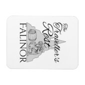 Erholung des Reisenden - Magnet (Horizontal)