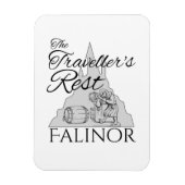 Erholung des Reisenden - Magnet (Vertikal)