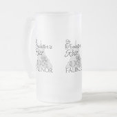 Erholung des Reisenden - Tasse aus Mattiertem Glas (Vorderseite Links)