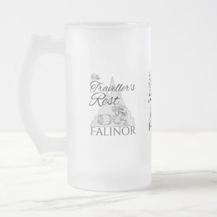 Erholung des Reisenden - Tasse aus Mattiertem Glas