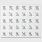 Erholung des Reisenden - Umschlagpapier Geschenkpapier (Flach)