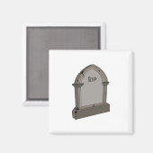 Erholung des RIP in Frieden Magnet (Vorderseite/Rückseite)