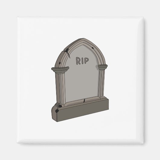 Erholung des RIP in Frieden Magnet (Vorne)