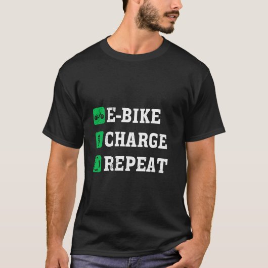 Erholung E-Bike Funny EB T-Shirt (Vorderseite)