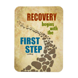 Erholung, Erster Schritt (12 Schritte, ohne Drogen Magnet