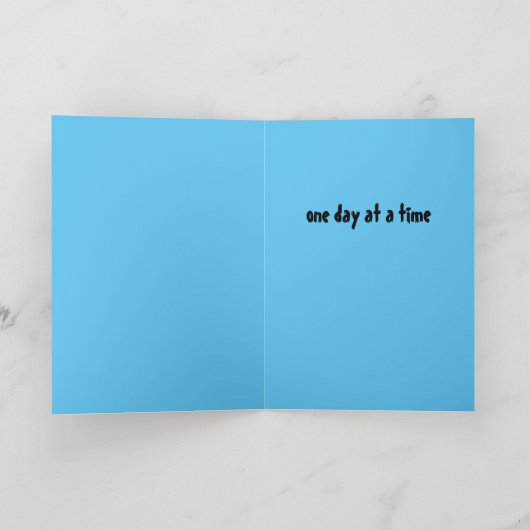 Erholung "Es funktioniert" Karte (Innenseite)