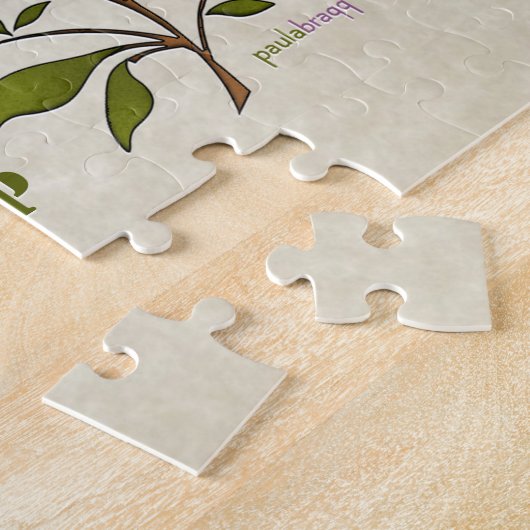 Erholung fängt mit dem ersten Schritt an Puzzle (Seite)