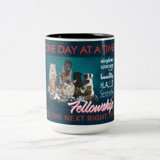 Erholung Fellowship Slogan Haustiere Tasse 25