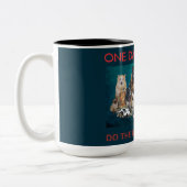 Erholung Fellowship Slogan Haustiere Tasse 25 (Links)