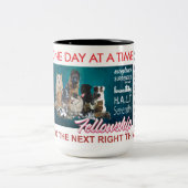 Erholung Fellowship Slogan Tasse 24 (Mittel)