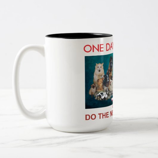 Erholung Fellowship Slogan Tasse 25 (Links)