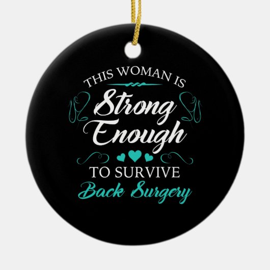 Erholung "Frauen in der Operation" Keramik Ornament (Vorne)