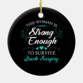 Erholung "Frauen in der Operation" Keramik Ornament (Hinten)