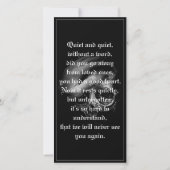 Erholung für Frieden mein Freund (Rückseite)