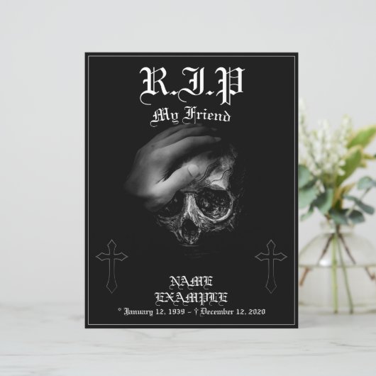 Erholung für Frieden mein Freund (Stehend Vorderseite)