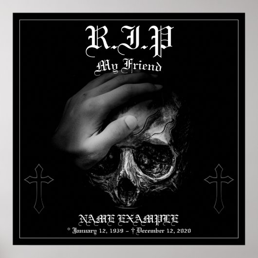 Erholung für Frieden mein Freund Poster (Vorne)