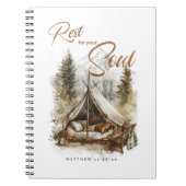 Erholung für Ihr Soul Christlich Boho Journal Notizblock (Vorderseite)