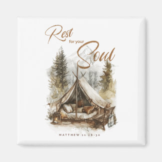 Erholung für Ihr Soul Christlich Boho Magnet