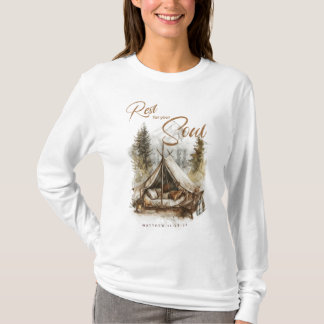 Erholung für Ihr Soul Christlich Boho Women's Shir T-Shirt