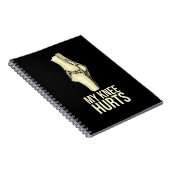 Erholung für Knee-Ersatz - Geschenk neue gemeinsam Notizblock (Rechte Seite)