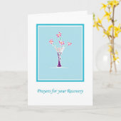 Erholung-Gebete, gut machen Karte (Gelbe Blume)