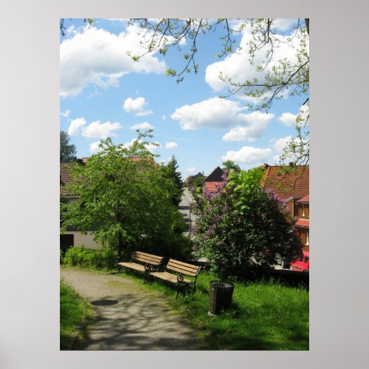 Erholung hier poster (Vorne)