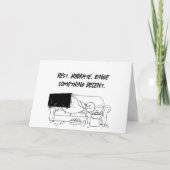 Erholung, Hydrat, Binge Stickman wird gut Karte (Vorderseite)