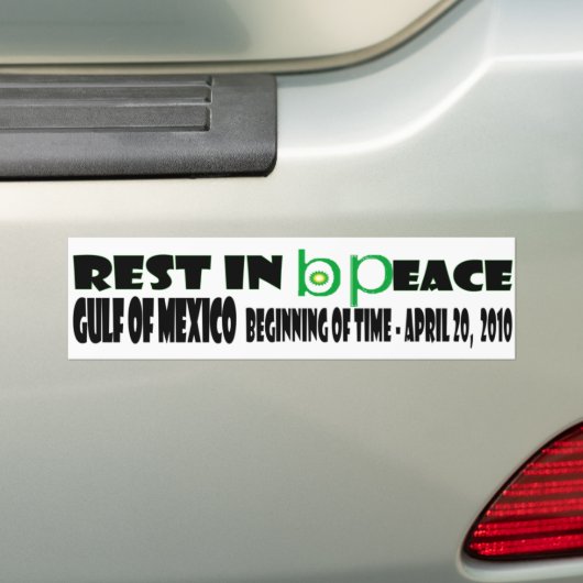 Erholung im Frieden Autoaufkleber (Auf Auto)