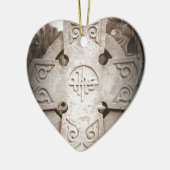 Erholung im Frieden Keramikornament (Links)