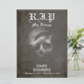 Erholung im Frieden - mein Freund - Vintag (Stehend Vorderseite)