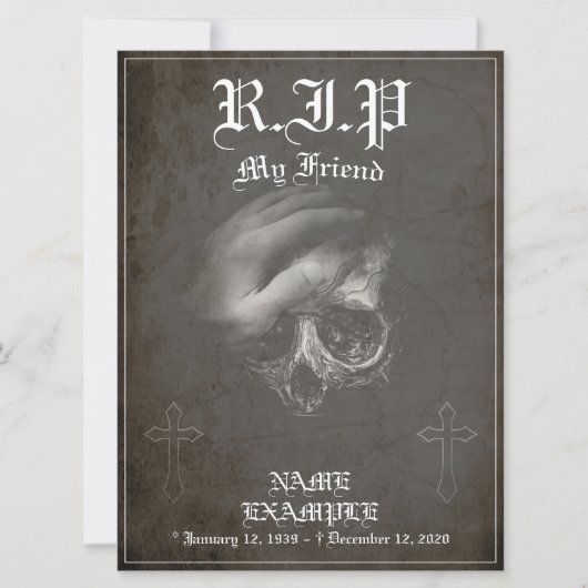 Erholung im Frieden - mein Freund - Vintag (Vorderseite)