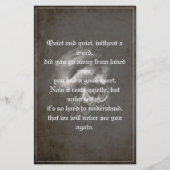 Erholung im Frieden - mein Freund - Vintag (Rückseite)