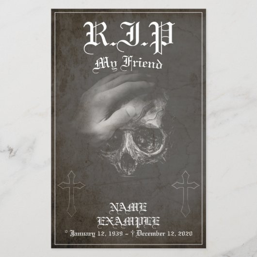 Erholung im Frieden - mein Freund - Vintag (Vorderseite)