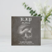 Erholung im Frieden - mein Freund - Vintag (Stehend Vorderseite)