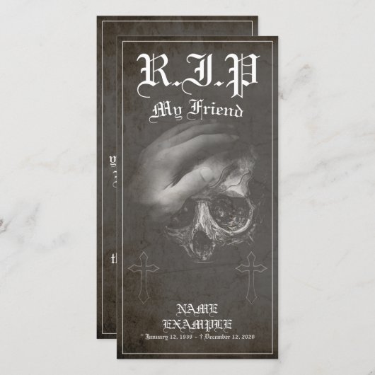 Erholung im Frieden - mein Freund - Vintag (Vorne/Hinten)