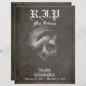 Erholung im Frieden - mein Freund - Vintag (Vorne/Hinten)