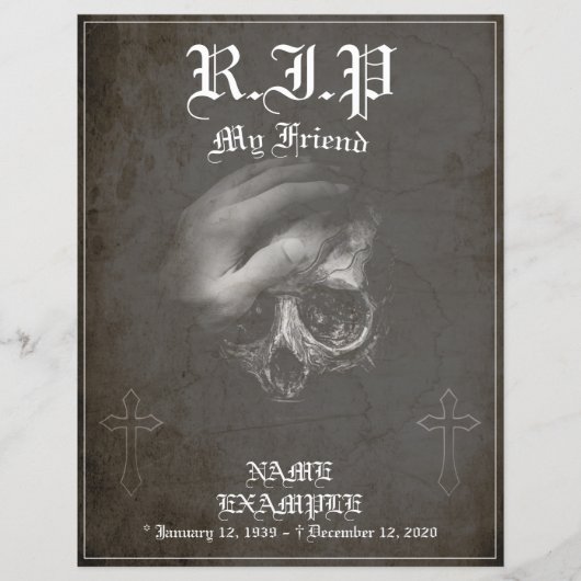 Erholung im Frieden - mein Freund - Vintag (Vorderseite)