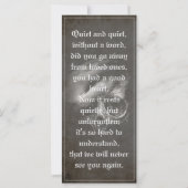 Erholung im Frieden - mein Freund - Vintag (Rückseite)